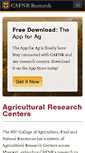 Mobile Screenshot of cafnr.org